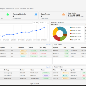 StratTrade Engine automated trading strategy platform
